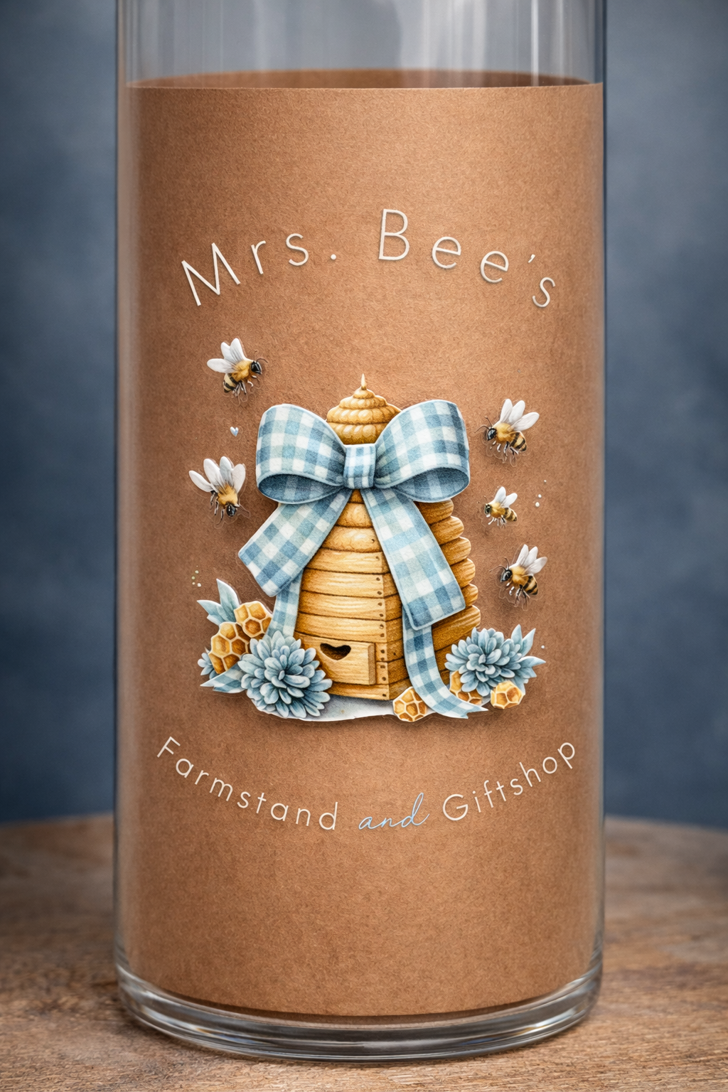 20oz Mrs. Bee's Glass Cup