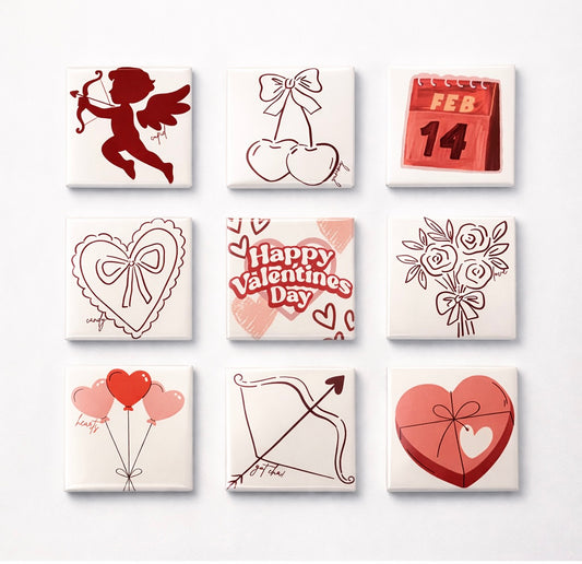 Holiday Magnets (Set of 9)